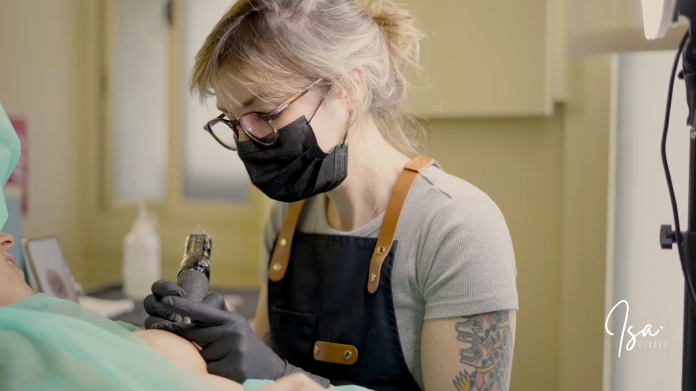 Tatuajes para pechos reconstruidos